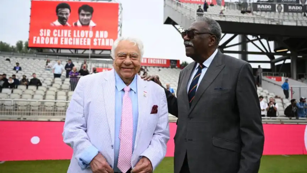 Farokh Engineer Receives Honours at Old Trafford